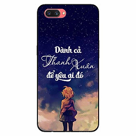 Ốp lưng in cho Oppo A3s/ A5 2018 Mẫu Dành Cả Thanh Xuân Girl