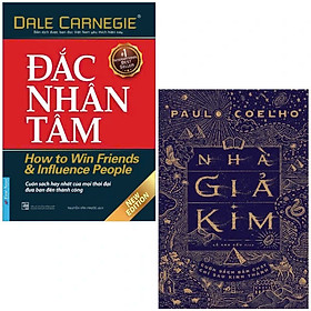 Combo sách bán chạy : Đắc nhân tâm + Nhà giả kim - Tặng kèm bookmark thiết kế