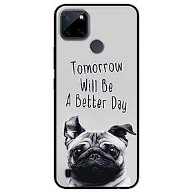 Ốp lưng dành cho Realme C21Y - C25Y mẫu Pulldog Tomorrow