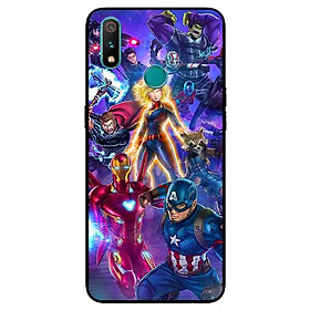 Ốp Lưng in cho Realme 3 Pro Mẫu Biệt Đội Anh Hùng - Hàng Chính Hãng