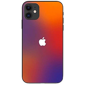 Ốp lưng dành cho Iphone 12 Mini mẫu Hình Nền Táo Trắng Cam
