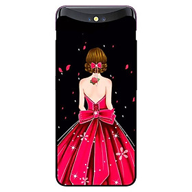 Ốp in cho Oppo Find X Cô Gái Xăm Hoa - Hàng chính hãng