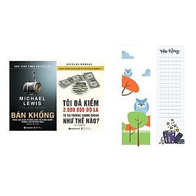 Combo Những Bài Học Để Kiếm Triệu Đô Từ Thị Trường Chứng Khoán ( Bán Khống + Tôi Đã Kiếm Được 2.000.000 Đô-La Từ Thị Trường Chứng Khoán Như Thế Nào? ) Tặng Boookmark Tuyệt Đẹp