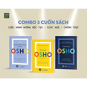 Sách - Combo 3 Cuốn: Cuộc Hành Hương Nội Tại + Giác Ngộ + Chính Trực - Osho - 1980 Books