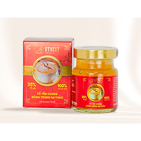 Yến Chưng Đông Trùng Hạ Thảo DTNEST - Hũ 70ml - Bồi Bổ Sức Khỏe