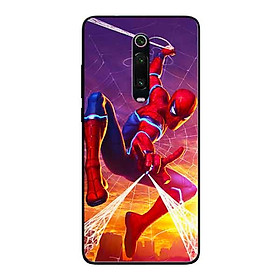 Ốp Lưng in cho Xiaomi Redmi K20 Mẫu Người Nhện Mắt Sáng - Hàng Chính Hãng