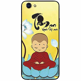 Ốp lưng in cho Oppo F7 Mẫu Tâm Chú Tiểu