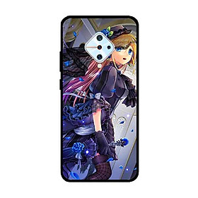 Ốp Lưng in cho Vivo S1 Pro/ Vivo V17 Mẫu Nàng Đồng Phục Đen - Hàng Chính Hãng