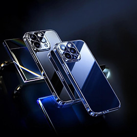 Ôp lưng trong suốt siêu mỏng 0.3mm bảo vệ camera cho iPhone 16 Pro Max.16 Pro, 16 Plus, iPhone 16, iPhone 15 Pro Max, 15 Pro, 15 Plus, iP 15, 14 Pro Max hiệu Memumi Camshield - Thiết kế mặt lưng PC chống ố vàng, trang bị màng camera - Hàng nhập khẩu