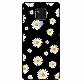 Ốp lưng in cho Huawei Mate 20  Mẫu Hoạ Tiết Hoa Cúc