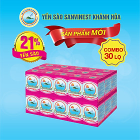 [Combo 30 lọ] Nước Yến sào Sanvinest Khánh Hòa Collagen lọ 70ml - S209