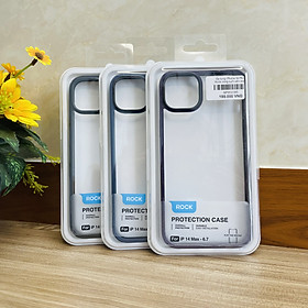 Ốp lưng Rock viền màu chính hãng dành cho iPhone 14 Plus - hàng chính hãng