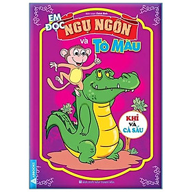 Em Đọc Ngụ Ngôn Và Tô Màu: Khỉ Và Cá Sấu
