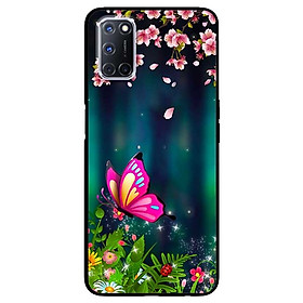 Ốp lưng dành cho Oppo A52 / A72 / A92 mẫu Bướm Hồng