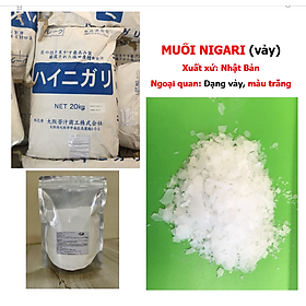 500g Muối Nigari Nhật Bản tạo đông đậu hũ đậu phụ (Made in Japan) Chiết từ bao 20kg