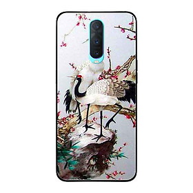 Ốp Lưng in cho Oppo R17 Pro Mẫu Hạc Anh Đào - Hàng Chính Hãng
