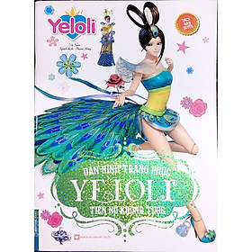 Sách - Dán Hình Trang Phục Yeloli - Tiên Nữ Khổng Tước - Minh Thắng