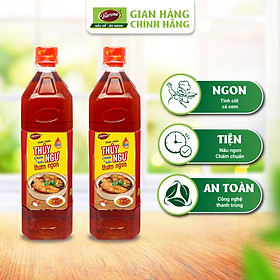Combo 2 Chai Nước Chấm Thủy Ngư 900ml