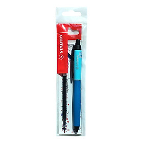 Bộ 1 Bút bi gel STABILO Palette 268 XF 0.5mm+ 1 Ruột GP268R (GP268XF-C1) - Đen