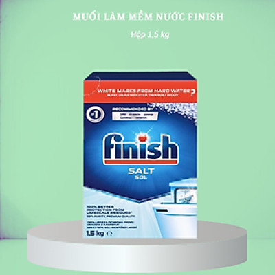 Muối rửa chén Finish Dishwasher Salt 1,5kg QT017383