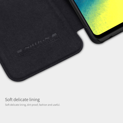 Bao da dành cho Samsung Galaxy A52 Nillkin QIN có ngăn đựng thẻ - Hàng Nhập Khẩu