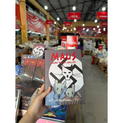 Sách - Maus - Chuyện Một Kẻ Sống Sót - Art Spiegelman - Nhã Nam