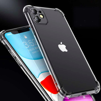 Ốp lưng cho các dòng iphone 7/8/Se2/SE3/7 Plus/ 8Plus/ X /Xs/ Xs max/ Xr / 11/ 11 pro/ 11 Pro Max/ 12 / 12 pro / 12 Pro Max/ 13 / 13 Pro / 13 Pro Max / 14 / 14 Pro / 14 Plus/ 14 Pro Max / 15 Pro Max trong suốt chống sốc bảo vệ camera sau- Hàng chính hãng