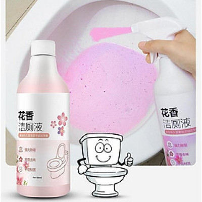 Chai Xịt Tẩy Rửa Bồn Cầu, Nhà Vệ Sinh 500Ml Hương Hoa Anh Đào