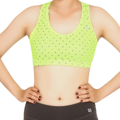 Áo Thể Thao Nữ Just Feel Free H6514 - Vàng Bơ