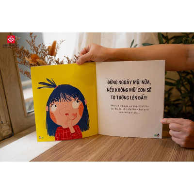 Sách - Đừng Ngoáy Mũi Nữa - Cho Trẻ 3 - 9 Tuổi - Đinh Tị Books