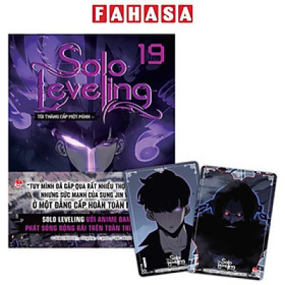 Sách - Solo Leveling - Tôi Thăng Cấp Một Mình - Tập 19 - Tặng Kèm Obi + 2 PVC Card