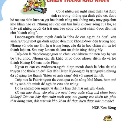 Thời Thơ Ấu Của Các Thiên Tài - Tập 2 - Những Thiên Tài Chiến Thắng Khó Khăn (Tái Bản 2024)