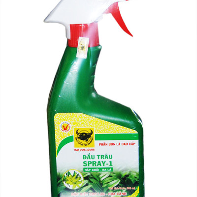 Phân bón pha sẵn cho hoa lan, bonsai, sen đá Đầu Trâu Spray 1 (500ml)