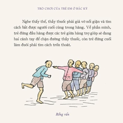 Sách - Trò chơi của trẻ em ở Bắc Kỳ (Bìa cứng) (Nhã Nam HCM)