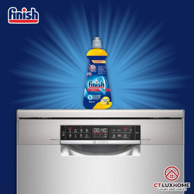 Nước làm bóng Finish 400ml dùng cho máy rửa bát - Hàng chính hãng 