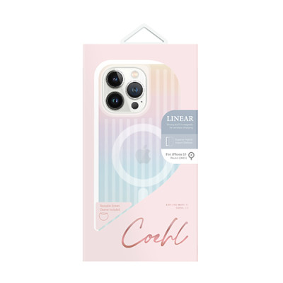 Ốp lưng UNIQ Coehl Magnetic Charging Linear dành cho iPhone 15/ 15 pro/15 Pro max  - Hàng chính hãng