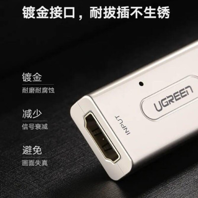 Ugreen UG4026540265TK Đầu nối dài HDMI đầu hợp kim cao cấp - HÀNG CHÍNH HÃNG