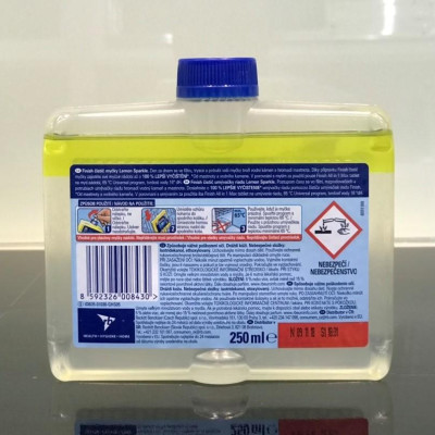 Dung dịch vệ sinh máy rửa bát Finish (thị trường EU)