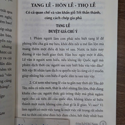 Sách - Gia Lễ Chỉ Nam (In theo bản in lần thứ 3 của Nhật Nam thư quán năm 1930)