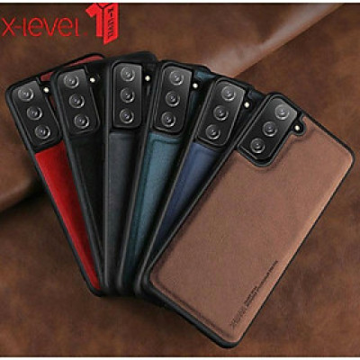 Ốp lưng cho Samsung Galaxy S24 Fe , S20 FE , S21 FE , S23 FE hiệu X-Level da PU chống sốc chống bám bẩn chống vân tay, siêu bền - hàng nhập khẩu
