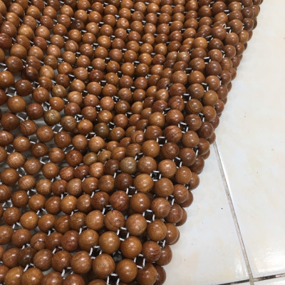 Chiếu Hạt Gỗ Hương Cao Cấp - Kích Thước 1,2mx1,9m hạt 1.2cm ( video , hình thật )