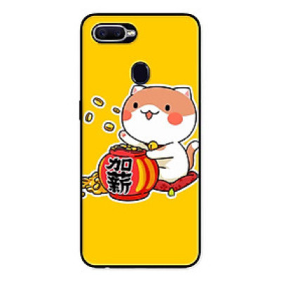 Ốp Lưng in cho Realme 2 Mẫu Mèo May Mắn 6 - Hàng Chính Hãng