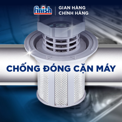 Combo phụ gia: Nước làm bóng 500ml + Dung dịch vệ sinh máy 250ml + Muối rửa chén bát 1kg