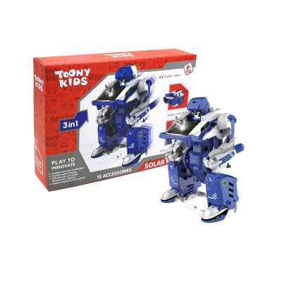 Đồ Chơi Robot Biến Hình TOONYKIDS - Đồ Chơi Cho Bé Trai - SOLAR ROBOT TN023 [Tặng Kèm Sticker]