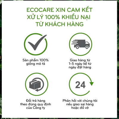  Nước xịt đa năng hữu cơ Bồ hòn và Tinh dầu Sả Chanh 500ml thương hiệu Ecocare