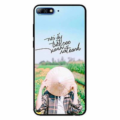 Ốp lưng in cho Huawei Y7/ Y7 Prime 2018  Mẫu Lấy Nón