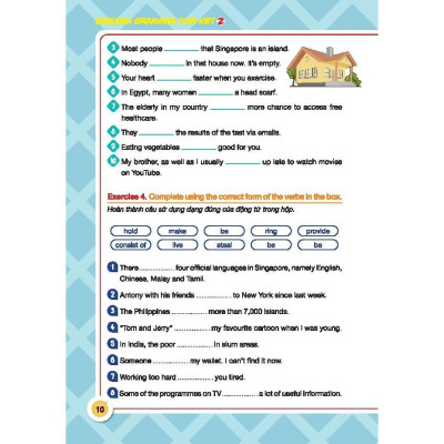 Sách - English Grammar For KET - Có Đáp Án - Tập 1 - Minh Thắng