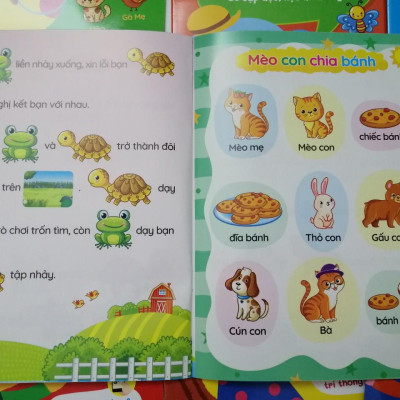 Truyện tranh tư duy cho bé - Bộ 8 cuốn cho bé tập đọc, học điều hay - Những câu chuyện dạy con luôn ngoan ngoãn, vâng lời cha mẹ 1+