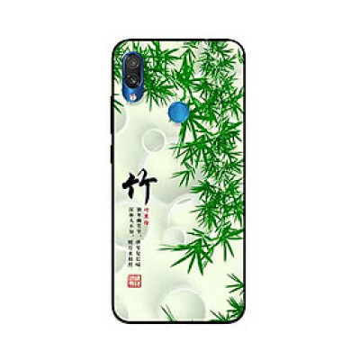 Ốp Lưng in cho Xiaomi Redmi Note 7 Mẫu Tranh Nền Tre - Hàng Chính Hãng