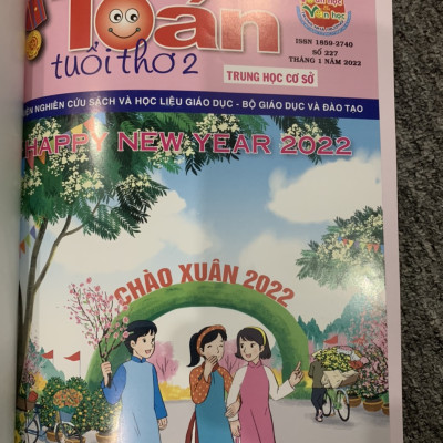 Sách - Tổng tập toán tuổi thơ năm 2022- Trung học cơ sở
